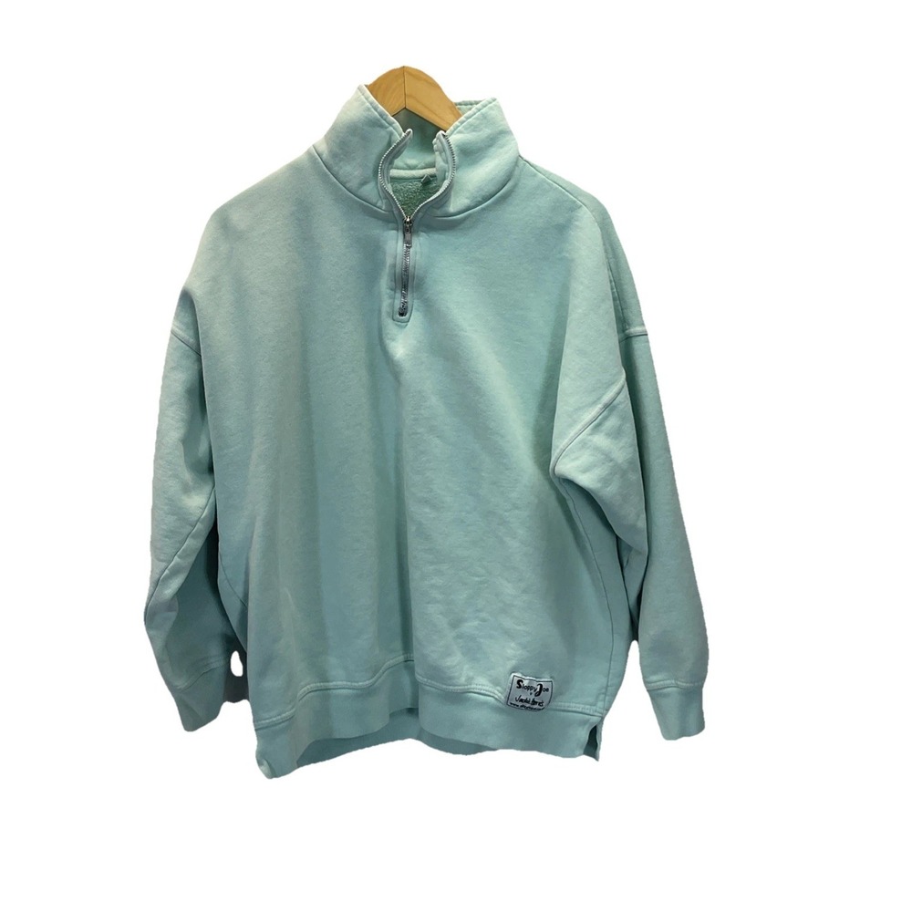 Sloppy Joe Jackie Harris Size 1 Sweatshirt Organic Cotton blue heavyweight‎
